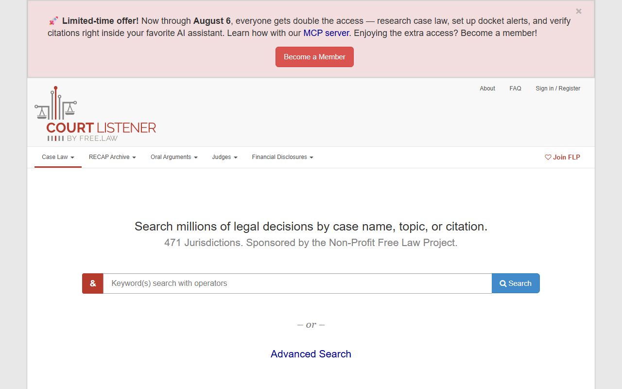 Bleckley County court records CourtListener search resource